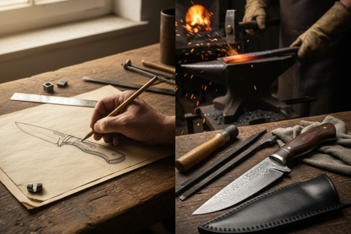 Custom Knife Design: From Concept to Finished Masterpiece